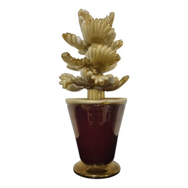 Napoleone Martinuzzi, Succulent Plant, 1920s, Glass For Sale