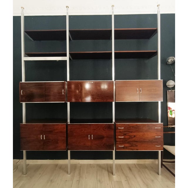 Vintage Italian CSS Wall Unit by George Nelson for Herman Miller, 1960s For Sale - Image 9 of 11