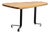 Free-Form Dining Table by Charlotte Perriand for Les Arcs, 1986 For Sale