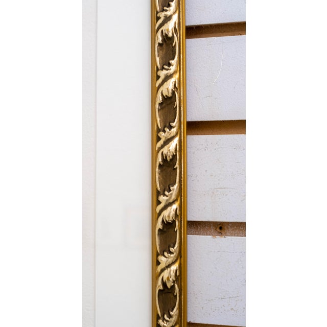 1970s Abstract Yellow & Red Roses in Vase Watercolor Painting Signed For Sale - Image 5 of 7