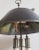 Black 1972 Chapman Solid Brass Bouillotte Lamp With Tole Shade For Sale - Image 8 of 10