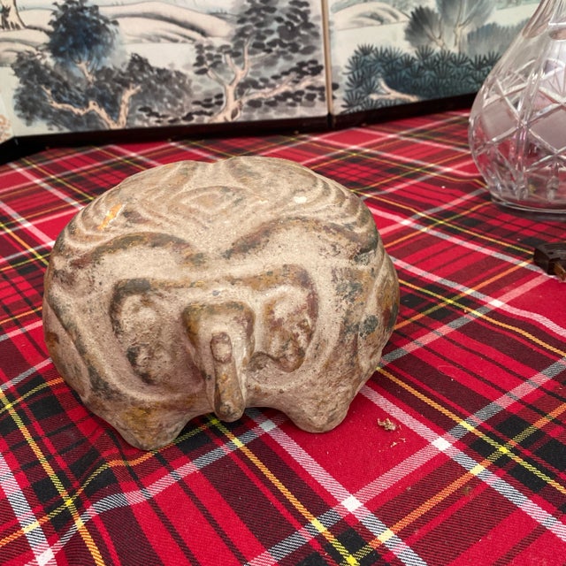 Safari Vintage Stout Elephant Sculpture in the Style of Botero For Sale - Image 3 of 8