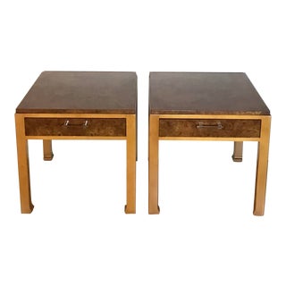 Vintage Mid Century Modern Baker Side Tables - a Pair For Sale