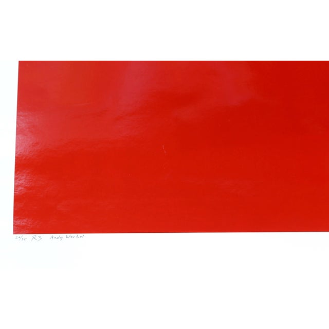 Artist: Curtis Knapp, American Title: Andy Warhol Red Series III Year: 1983 (printed 2004) Medium: Color Photograph,...
