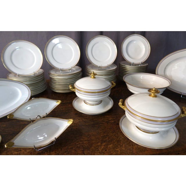 19th Century Porcelain Dinner Service from Hache Pépin-Lehalleur, Set of 112 For Sale - Image 6 of 16