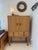 Mid-Century Modern Kurt Ostervig Oak Cabinet With Leather Pulls For Sale - Image 3 of 18
