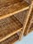 Pair of Vintage Organic Modern Rattan Etagere Shelves With Braided Arch Detail For Sale In Naples, FL - Image 6 of 12