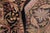 Textile Shabby Chic 1990's Floral Pak-Persian Black/Black Wool Rug - 8'11'' X 12'2'' For Sale - Image 7 of 9