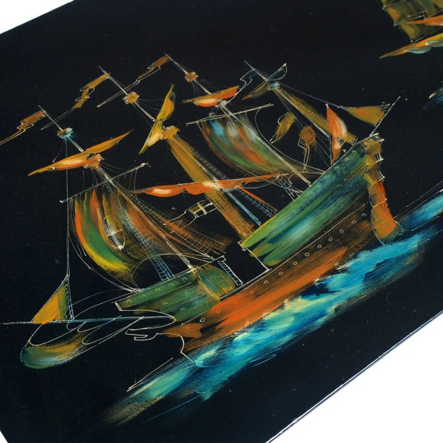 Mid-Century Modern Mid-Century Coffee Table by Decalage Art Group for Cumino & C, Torino, 1950s For Sale - Image 3 of 7