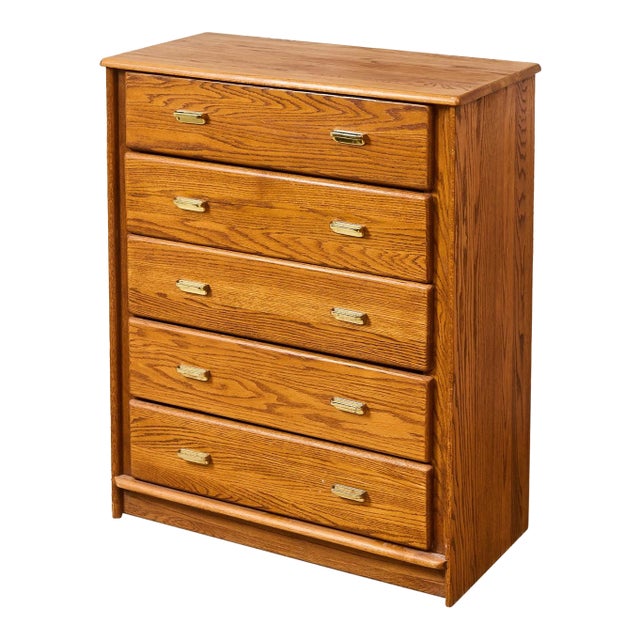 Oak Vintage Highboy For Sale