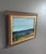 Mid-Century Modern 'Echoes of the Coast' Original Mini Abstract Coastal Landscape Oil Painting, Framed For Sale - Image 4 of 10