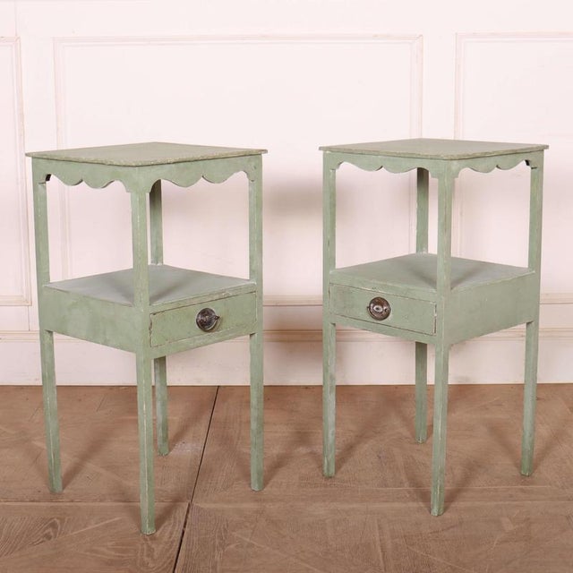 Oak Bedside Tables, Set of 2 For Sale - Image 5 of 10