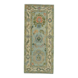 Turkish Oushak Rug 2'4"x 5'3" #20116 For Sale