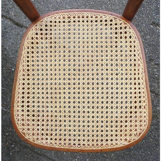 Curved Wooden No. 248 A Chair from J & J Kohn, 1910 For Sale - Image 6 of 11