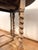 Late 19th century French gate leg table from Provence, handcrafted from solid oak. Featuring spool-turned legs, drop...