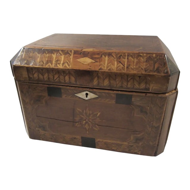 19th Century Inlaid Box For Sale