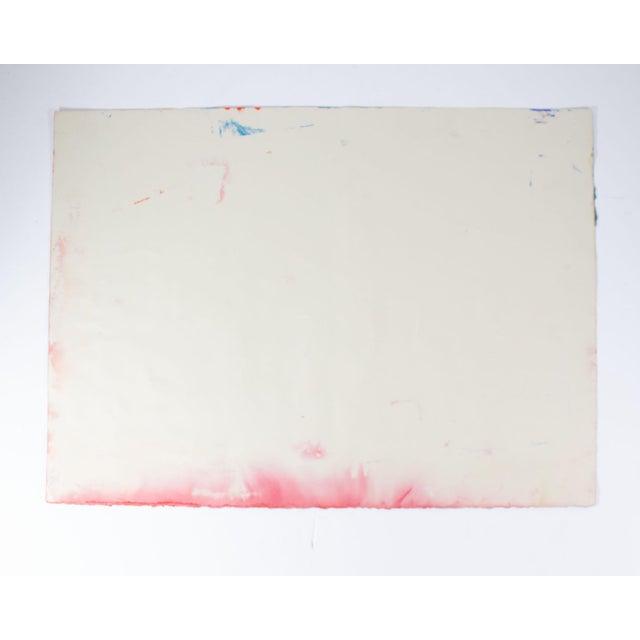 Paper Mixed Media Painting and Collage by Anthony Louis Popcheff For Sale - Image 7 of 7