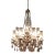 Mid 20th C French Louis XVI Bronze Crystal XL Chandelier For Sale