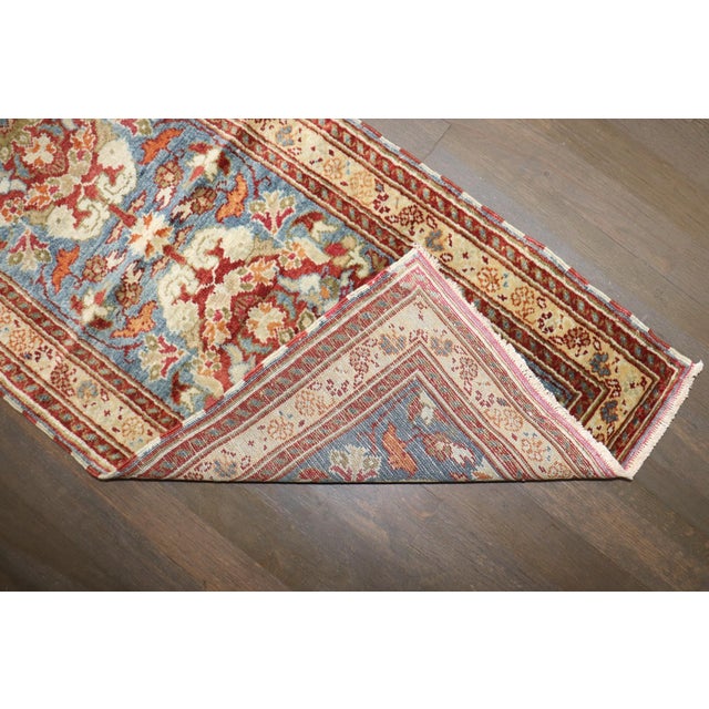 Small Narrow Vintage Turkish Rug no. j5247 For Sale - Image 10 of 10