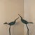 Superb Artist Made Bronze bird Sculpture that was Made by a local Atlanta artist, nice brass and bronze textured bird...