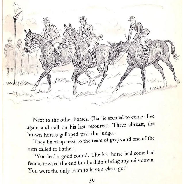 White "Horse Haven" Book 1956 Caffrey, Nancy For Sale - Image 8 of 12