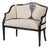 Art Deco Sofa in Walnut and Beech, 1920s For Sale