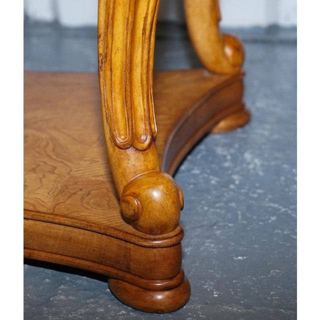 Vintage French Style Side Tables with Faux Marble Tops, Set of 2 For Sale - Image 11 of 16