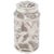 Vintage Sterling Silver Overlay Glass Vessel or Container Jar, 1950's For Sale