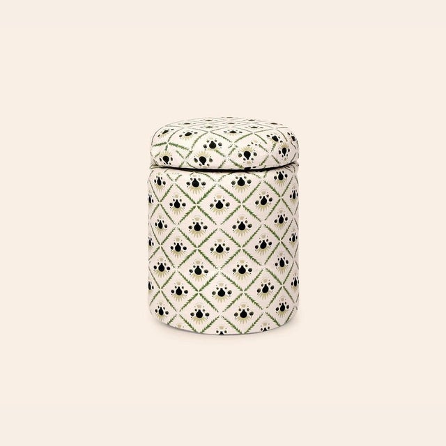 Moss Aurora Ottoman by Ceraudo For Sale - Image 5 of 5