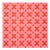Sample - Schumacher Elias Fabric in Pink & Red For Sale