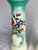Painted Milk Glass Vases, Set of 2 For Sale In Los Angeles - Image 6 of 8