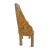 Mid 20th Century Vintage Naga Carved Wood Tribe Chair For Sale - Image 4 of 6