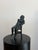 Late 20th Century Verdigris Bronze Boy in Chair Sculpture Styled After Maitland-Smith For Sale In New York - Image 6 of 11