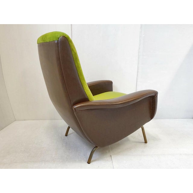 Vintage Lounge Chair by Marco Zanuso, 1960s For Sale - Image 6 of 8