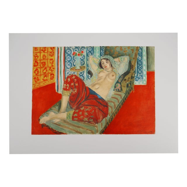 Henri Matisse, Nu au pantalon rouge, Lithograph For Sale