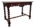 19th Century French Louis XIV Breton Carved Oak Sofa Table Desk, 1890s For Sale