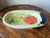 JRM Ceramica Casserole Serveware Oval Dish Made in Italy Handpainted 14.75” width, 9” depth and 2” height No chips nor...