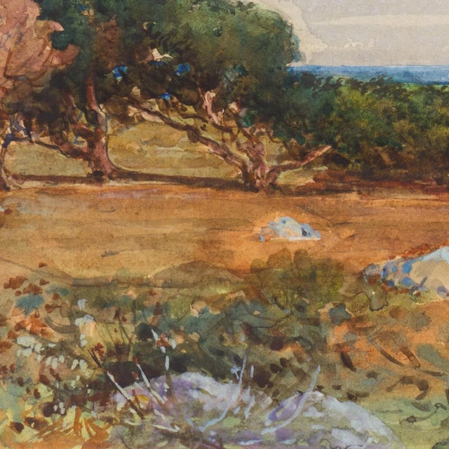 'Moss Beach, Monterey, California' by Elmer Wachtel, 1909, Pacific Coastal Landscape, Art Student's League New York City, Benezit For Sale In Monterey, CA - Image 6 of 10