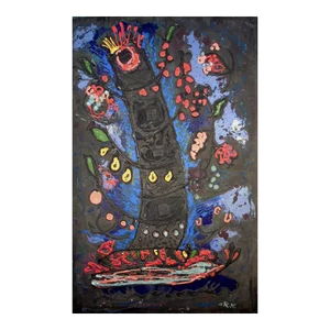 Feast of Fruits, Alexander Raymond Katz Stypol and Polymer Mixed Media