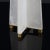 2020s Gracellen Alabaster Table Lamp in White/Gold For Sale - Image 5 of 7