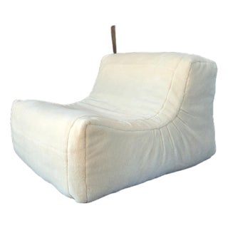 1980s Bespoke Vintage Giovanni Sforza Armless Chair or Loveseat For Sale