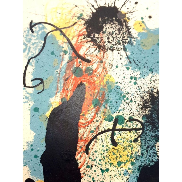 Joan Miro - I Work Like a Gardener - Lithograph - 1964 For Sale - Image 8 of 9