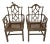 Pair of Italian Armchairs by Patina in the Chinese Chippendale Style For Sale