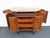 Wood Early 1900s French Heavy Hand Carved Commode Marble Top Cabinet 6672 For Sale - Image 7 of 18