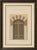 Title: sultan bayezid mausoleum door, bursa, ottoman islamic architecture, 1924 : an original color lithographic...