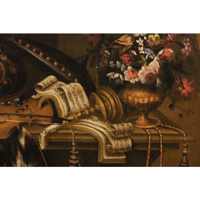 Antonio Tibaldi, Still Life, 1670, Oil on Canvas For Sale - Image 6 of 14