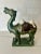 Mid 20th Century Mid 20th Century Ceramic Green Glazed Camel Statue For Sale - Image 5 of 7