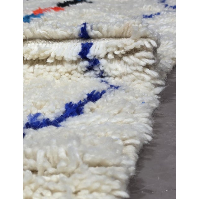 2020s Azilal Moroccan Rug Handmade Rug - 9.3 X 6 Ft For Sale - Image 5 of 6