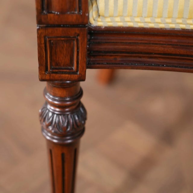 Round Back Mahogany Chairs- Set of 10 For Sale - Image 9 of 14