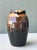 Late 20th Century Vintage Glazed Ceramic Pottery Vase For Sale - Image 5 of 12